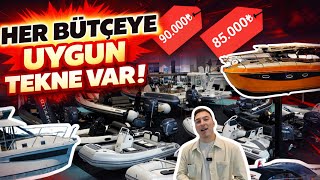 IPHONE FİYATINA TEKNE OLUR MU? HER BÜTÇEYE UYGUN TEKNE OLAN FUARI GEZDİK. EFSANE