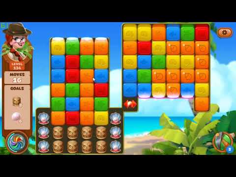 Lost Island Blast Adventure level 134