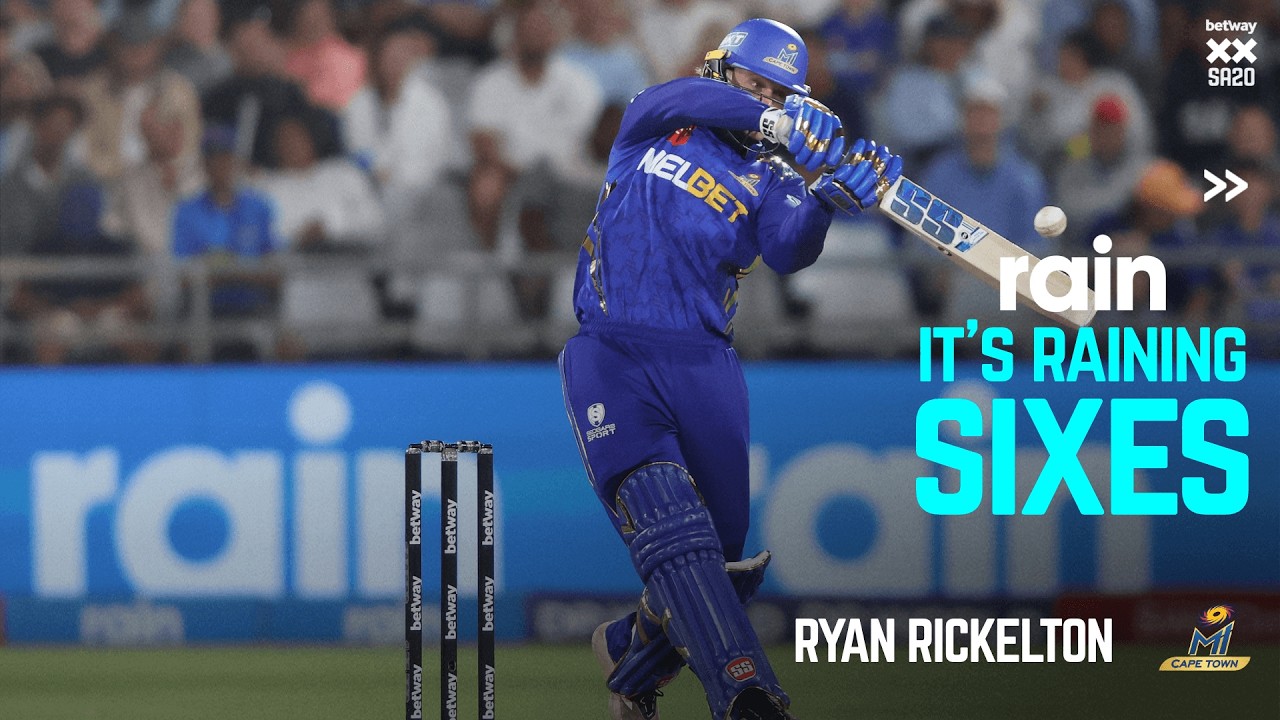 It's Raining Sixes: Ryan Rickelton (MI Cape Town) | Season 4 Top 5