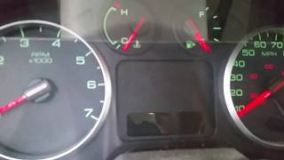 Ford five hundred instrument panel replacement and light repair