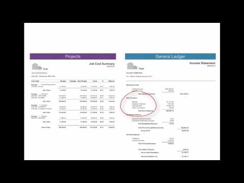 Understanding Cost Codes vs GL Accounts - Sage 100 Contractor