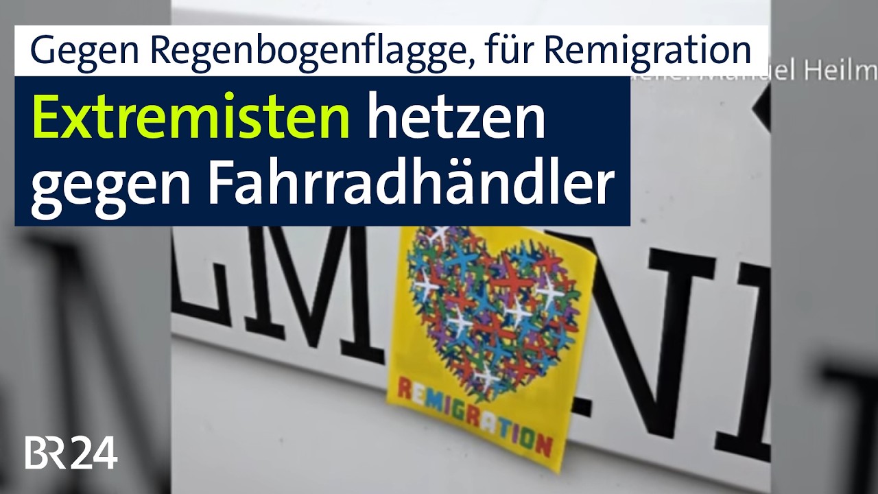 Fahrradhändler wiederholt von Extremisten angegangen | BR24