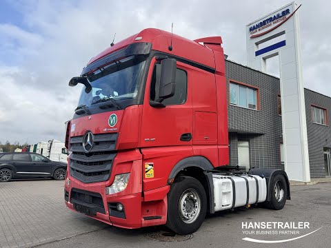 2017 Truck 4x2 Mercedes-Benz Actros 1845 RETARDER New Tacho Arriving atvyksta