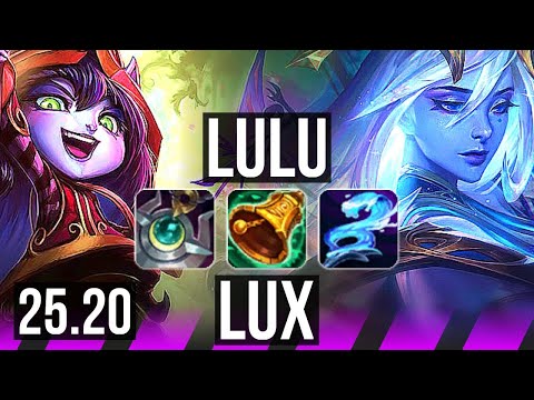 LULU & Draven vs LUX & Kog'Maw (SUP) | EUNE Master | 25.20