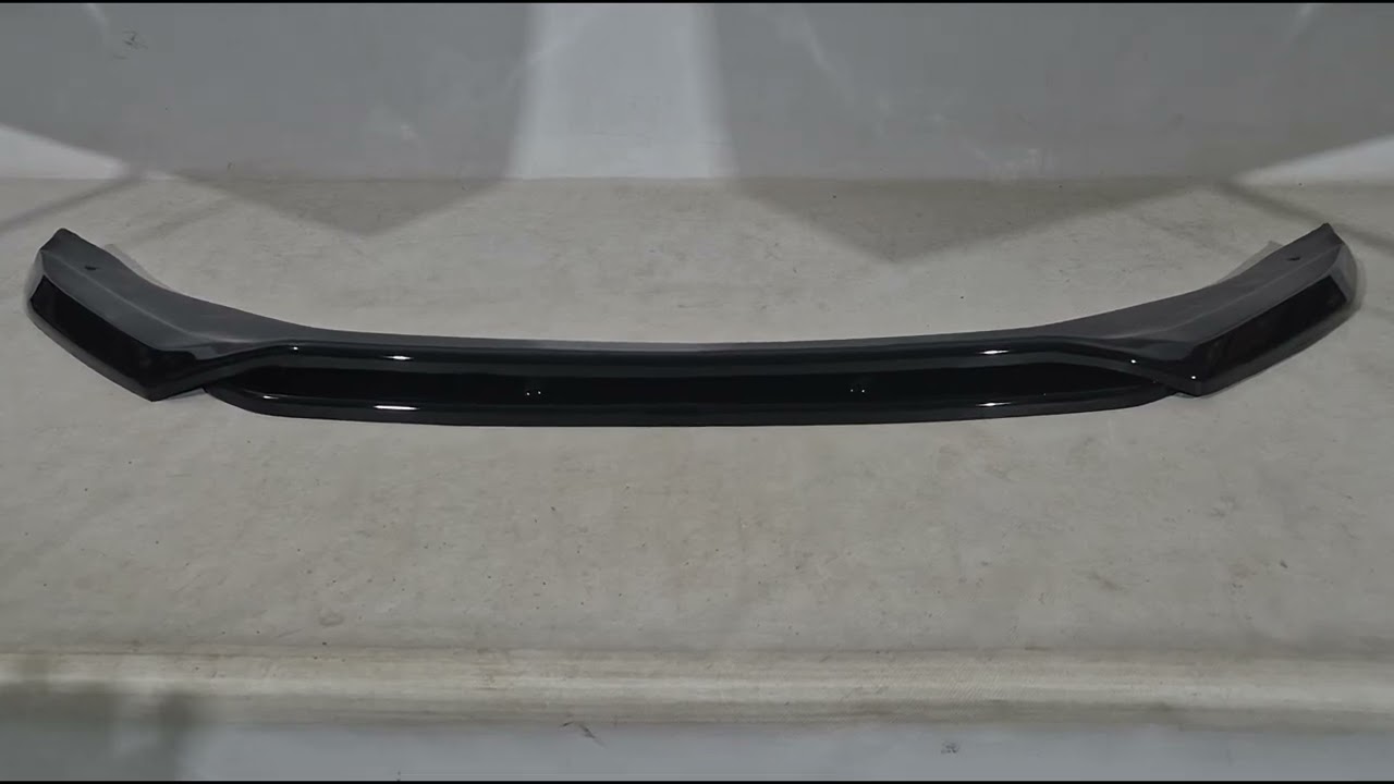 Передня Lip накладка DPT (чорний глянець) Video 1