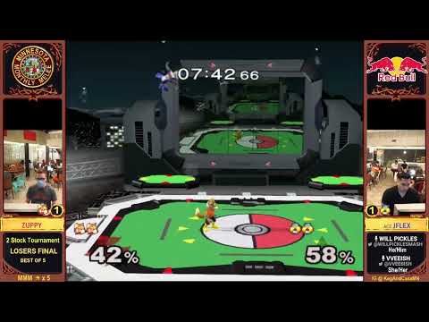 MMM #6 Pre-4M - Top 8 LF: Zuppy (Fox) vs Jflex (Shiek)