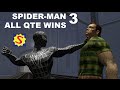 Spider Man 3 All QTE Successes Some Bonuses