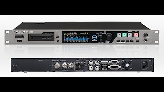 Video thumbnail for Tascam DA-6400 64-channel recorder by fohtv