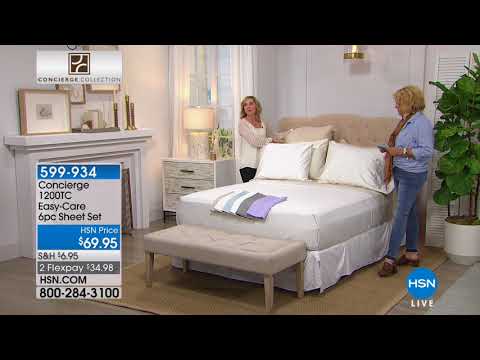HSN | Concierge Collection Bedding 04.18.2018 - 11 PM