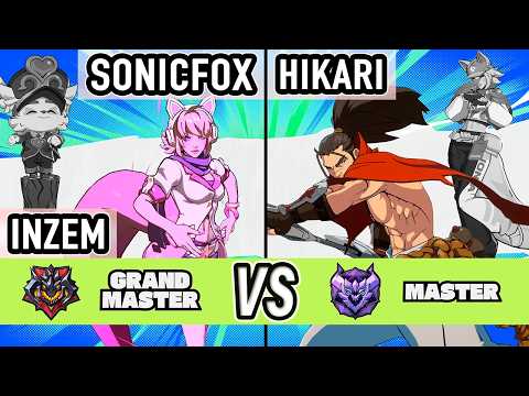 2XKO ▰ SonicFox + INZEM (Ahri / Teemo) vs Hikari (Yasuo / Ahri) ▰ High Level Gameplay