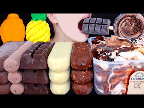 ASMR DUBAI CHOCOLATE ICE CREAM NUTELLA DESSERT MUKBANG 두바이 초콜릿 먹방 ドバイチョコレートアイスクリーム 咀嚼音 EATING SOUNDS