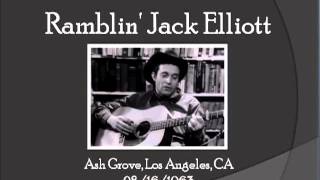 【TLRMC003】 Ramblin' Jack Elliott  08/16/1963