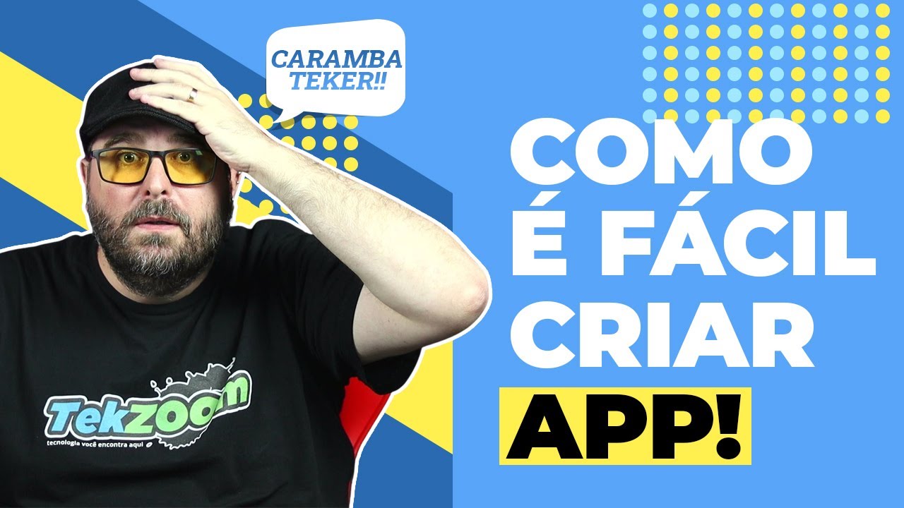 AGORA VAI! Como DESENVOLVER APP do ZERO em 10 minutos!