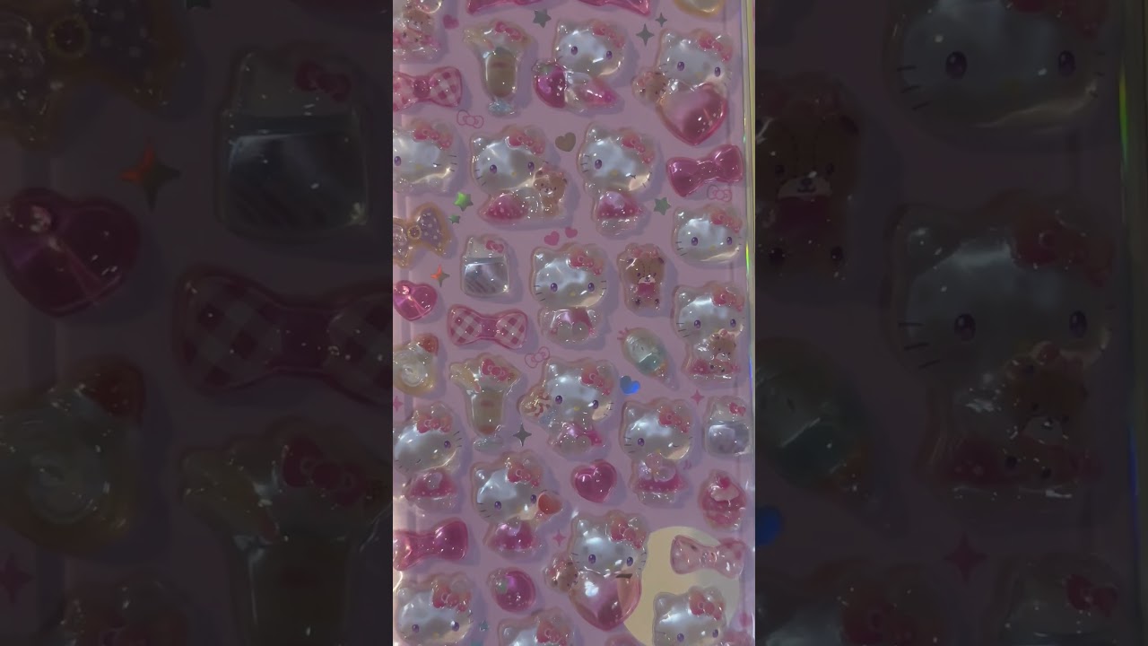 ボンボンドロップシール爆裂#ちむちむ界隈 #ボンボンドロップシール #シール #シール帳 #生活音 #サンリオ #転売 #ぷくぷくシール #ボンドロ