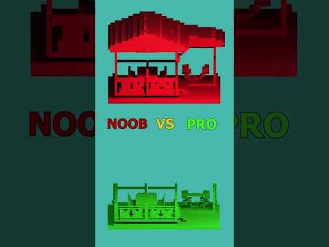 3d minecraft - Minecraft animation: noob vs pro (Minecraft build) #shorts