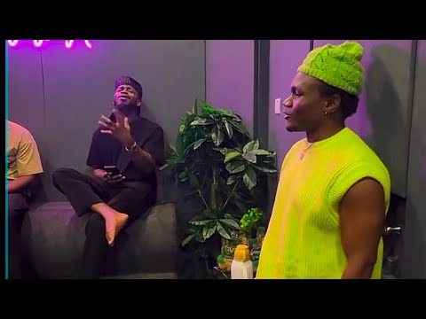 Mbosso na Diamond Platnumz Pawa Studio Session 