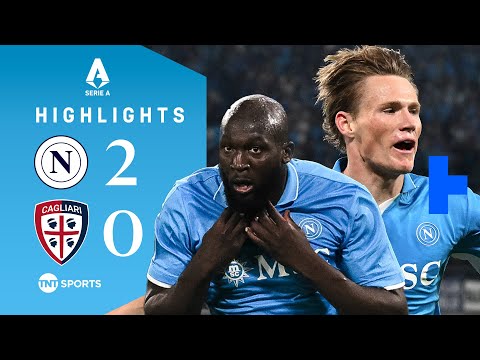 McTominay & Lukaku Seal Scudetto Glory! 🏆 | Napoli 2-0 Cagliari | Serie A Highlights