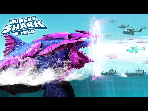 New QUANTUM Shark Unlocked!!! - Hungry Shark World | HD