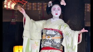preview picture of video '節分 Geisha Setsubun Dance at Senbon Shakado, Kyoto 芸者'