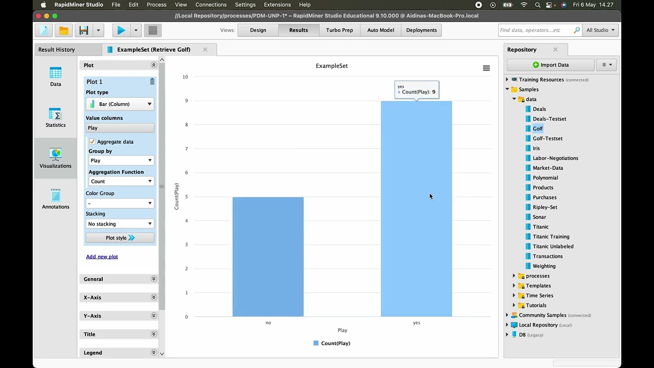 PDM-2 | Penerapan Proses Data Mining sederhana