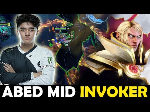 ABED FAST HAND MID INVOKER - INTENSE GAME!! | DOTA 2 Gameplay