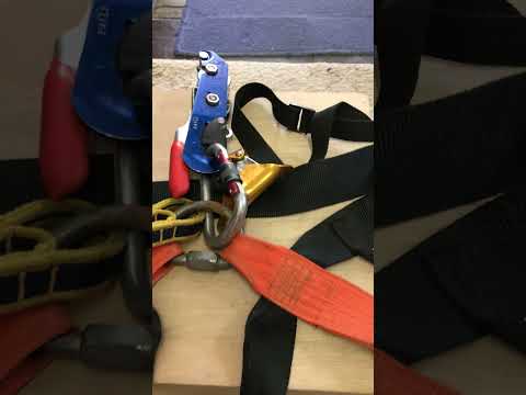 Caving harness load out