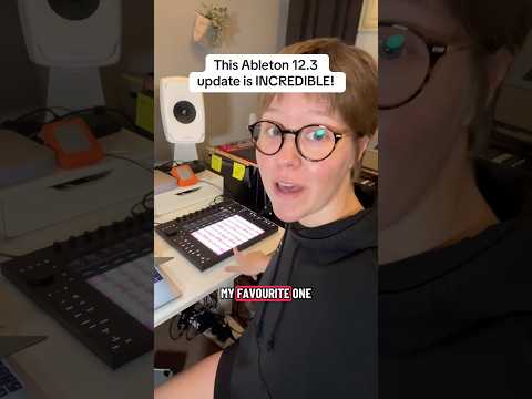 I am LOVING this Ableton Push update!!! 🥹🔥