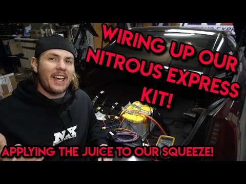 NX Electrical Installation, Wiring Purge and Nitrous Express Solenoid For Progressive Control!