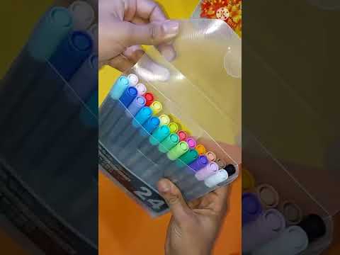 Arts Outline Metallic Marker Pens, 12 Colors Double Line Paint Permanent Marker Pens For Gift Card,