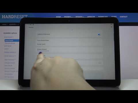 How to Change Screen Timeout on SAMSUNG Galaxy Tab Active Pro - Adjust Screen Timeou