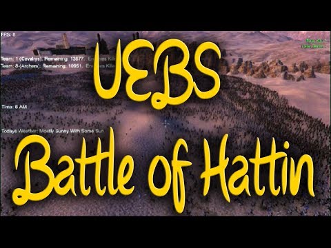 Ultimate Epic Battle Simulator Walkthrough - The Battle Hattin ( UEBS PC Gameplay )