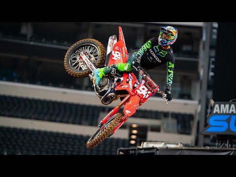 RAW 450 Arlington Supercross Action | Press Day