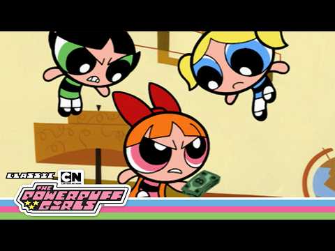 Girls VS Gangreen Gang Boys 🤢 | Powerpuff Girls Classic | Cartoon Network