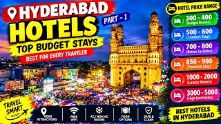 Hyderabad hotels | 10 Cheapest hotels in Hyderabad | Best resorts in Hyderabad |