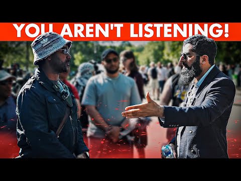 Christian Thought He Had a “Islamic Dilemma" | Smile2jannah Speakers Corner | 4K