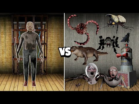 Grandpa vs All Monsters Who is Powerful ?