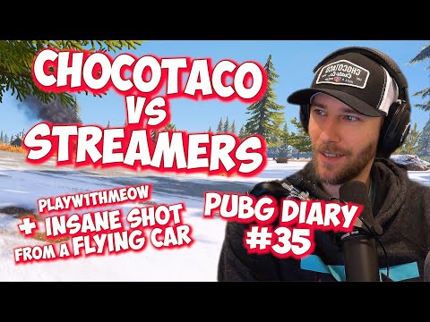 ChocoTaco vs Streamers | Random Squads | Streamer Vs Streamer | PUBG DIARY #35
