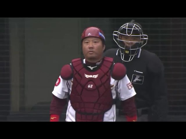 【3回表】イーグルス・川本 ドンピシャ送球で新天地レギュラー獲りへアピール 2016/3/6 E-H