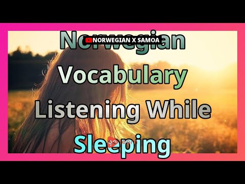 Norwegian Vocabulary Listening While Sleeping | Golearn