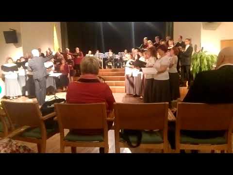 Ühislaul Jõgeva Kammerkoori 15 aastapäeval.