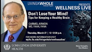 Don't Lose Your Mind! Tips for Keeping a Healthy Brain