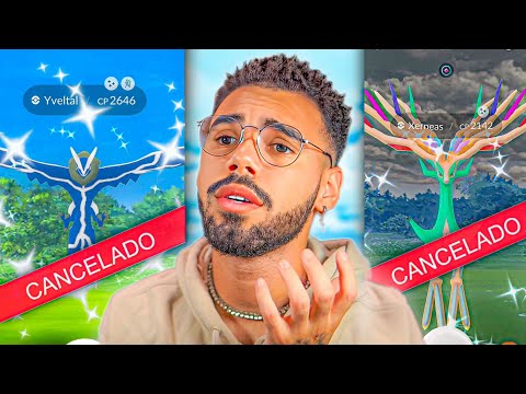 XERNEAS E YVETAL MUDARAM… MAS NÃO COMO EU GOSTARIA… 😭🥺😔 #pokemongo
