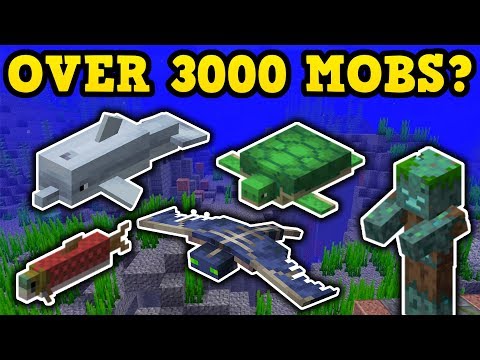 These Are The 3000 NEW Mobs In The Aquatic Update