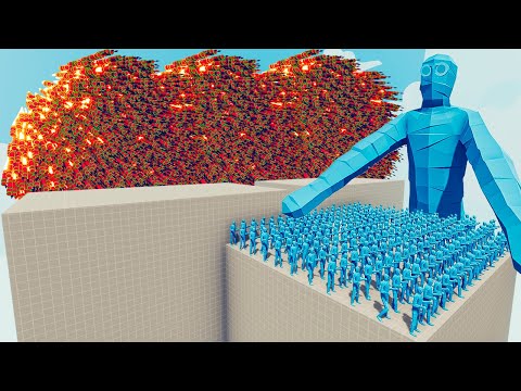 200x ICE MUMMY + 1x GIANT vs EVERY GOD - Totally Accurate Battle Simulator TABS