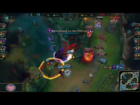 C9 Vs. TSM Highlights Game5 - Semifinals - 2018 NA LCS Summer Split - Game5