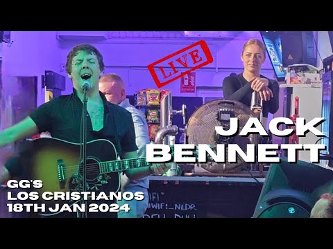 Jack Bennett LIVE! Terrific set at GG's, Los Cristianos, Tenerife. 18th Jan 2024. Short #livemusic