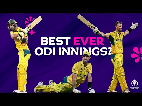 Glenn Maxwell produces one of the greatest ODI knocks of all-time | CWC23
