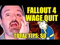 DSP WAGE QUITS Fallout 4 Due To LACK OF TIPS - Summarised