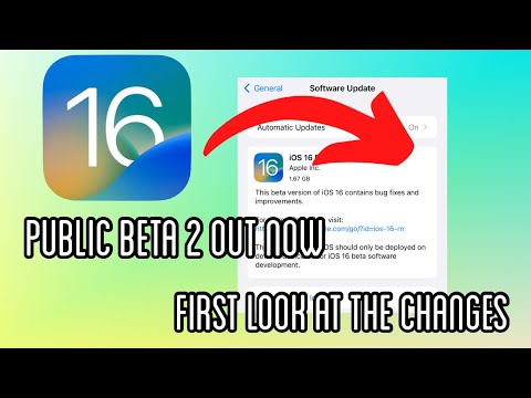 iOS 16 Public Beta 2 Out Now | All The New Features |