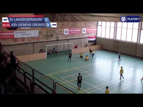 Tor -  SV Langenzersdorf / KSV Siemens Großfeld am 13.02.2016 10:45
